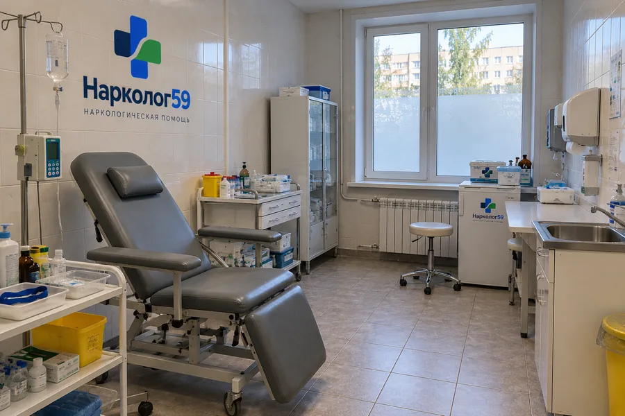 Процедурный кабинет клиники