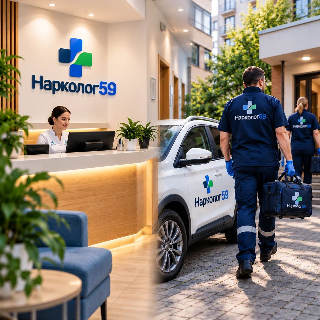 Врач помощи нарколога на дому — Нарколог59