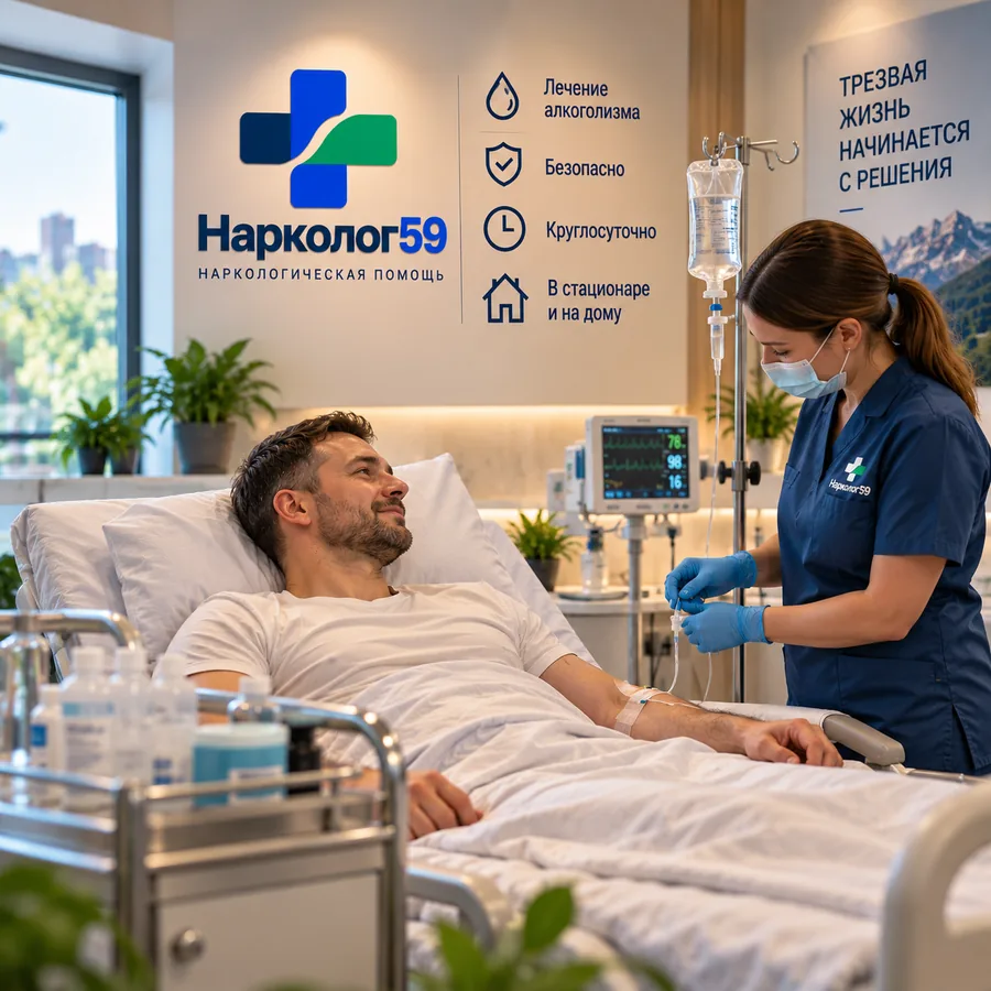 Кодировка от алкоголизма на год в Перми — Нарколог59
